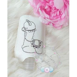 Stickdatei ITH - Handgeltasche Lama